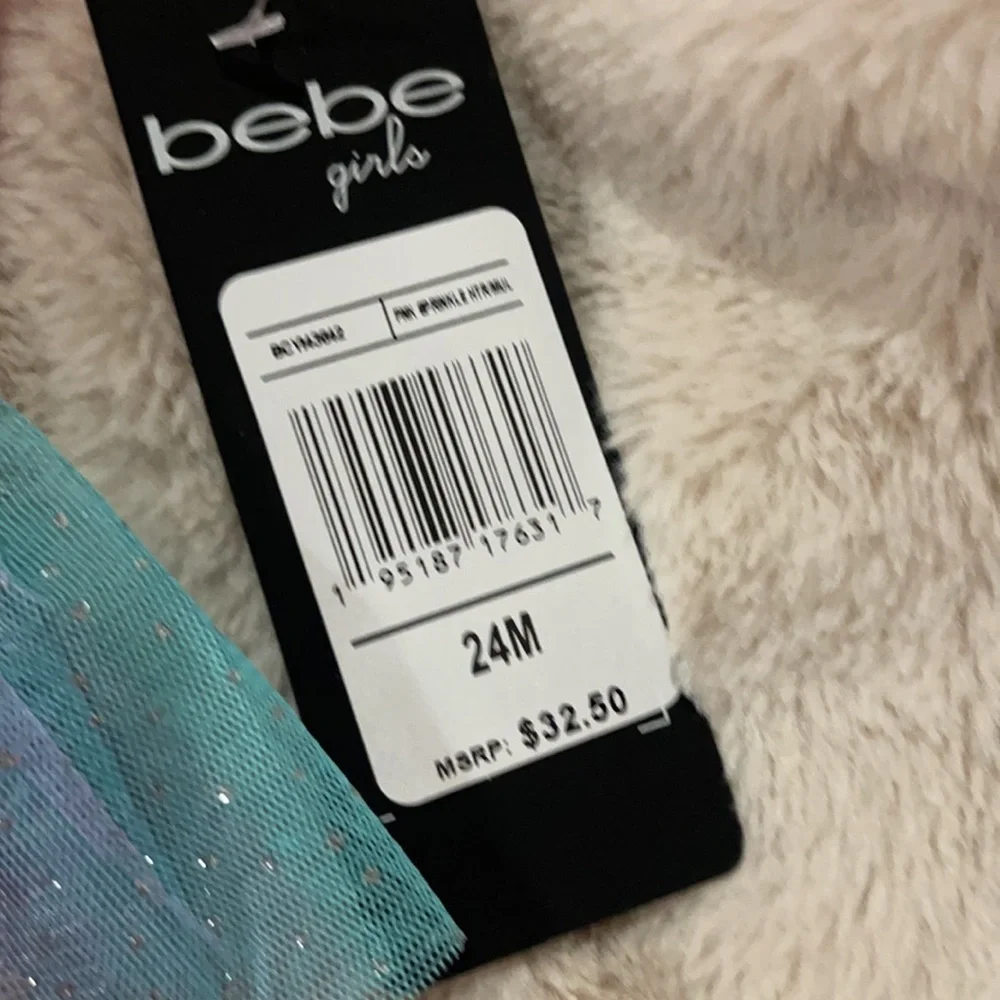 New super cute Bebe dress 24M